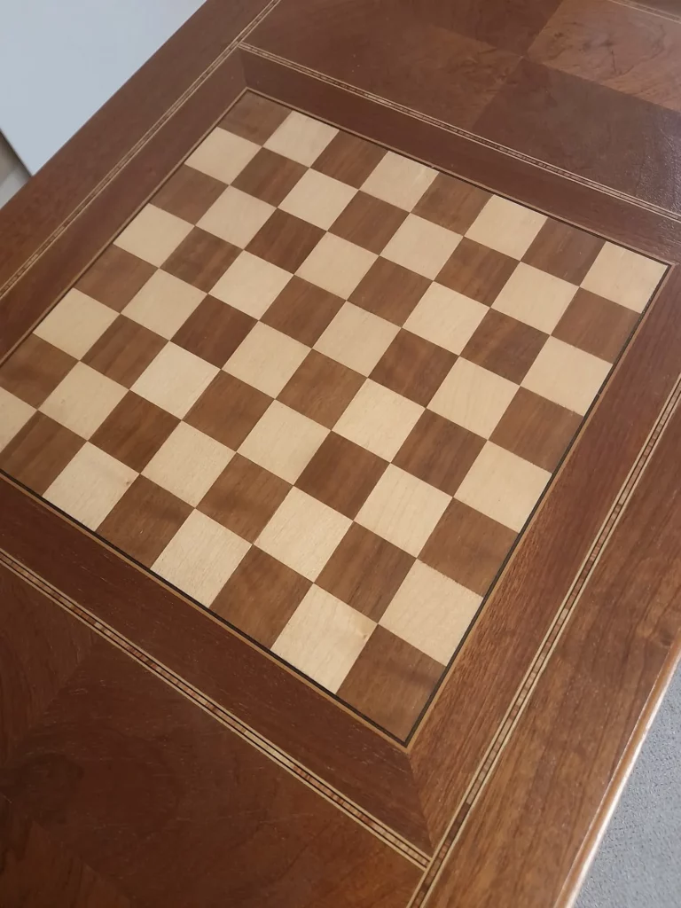 Mvr Ebenisterie Menuisier Sarrebourg Fabrication Dune Table A Jeu Louis XVI 6